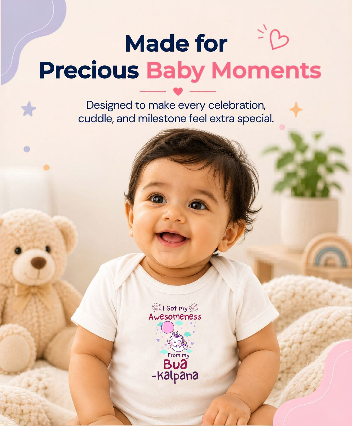Yes | I Got Awesomeness From Bua - Romper