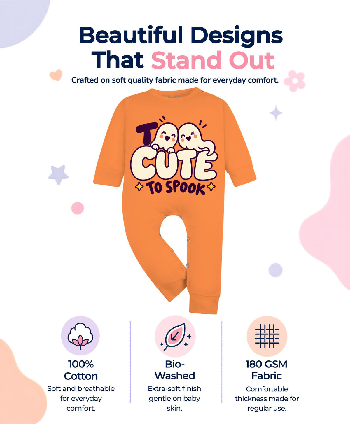 Too cute to spook Halloween - Jumpsuit