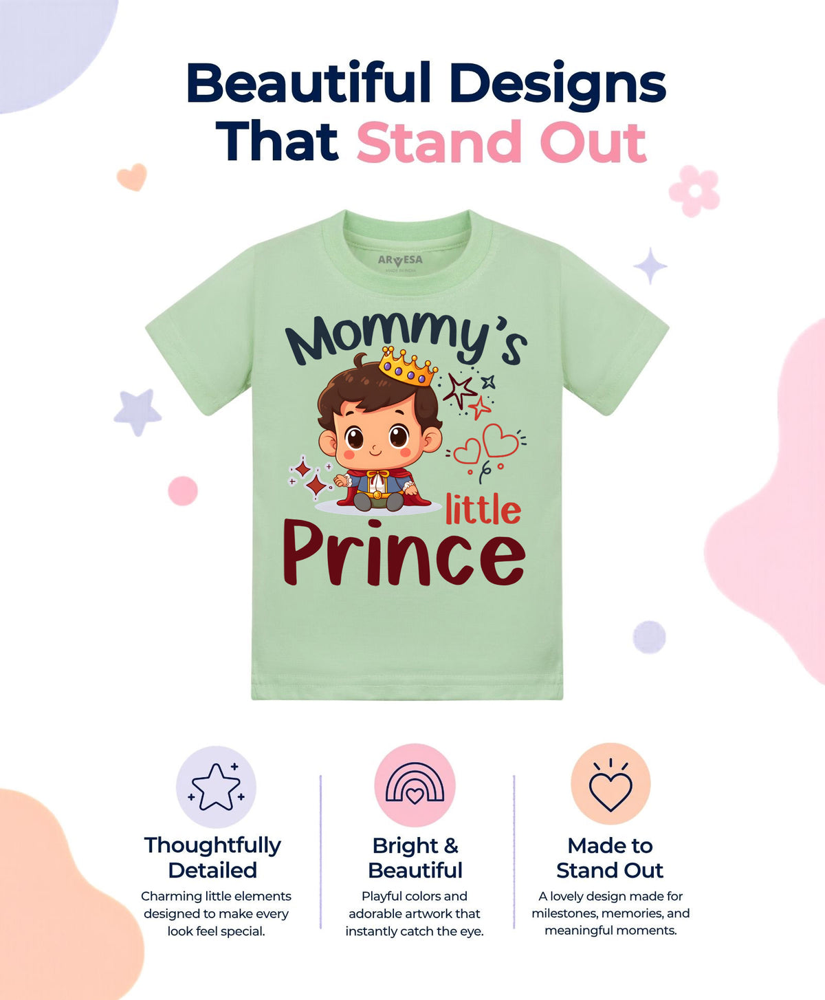 No | Mommy Little Prince - T-shirt