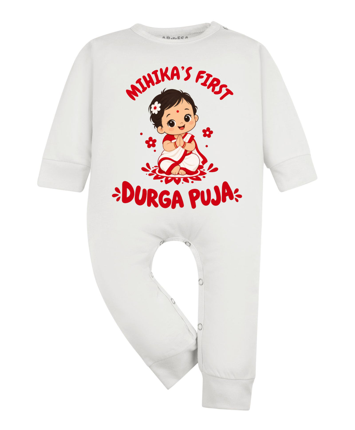 Yes | My First Durga Puja - Jumpsuit