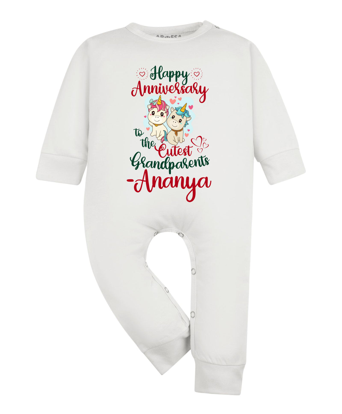 Yes | Happy Anniversay GrandParents Family Anniversary - Jumpsuit