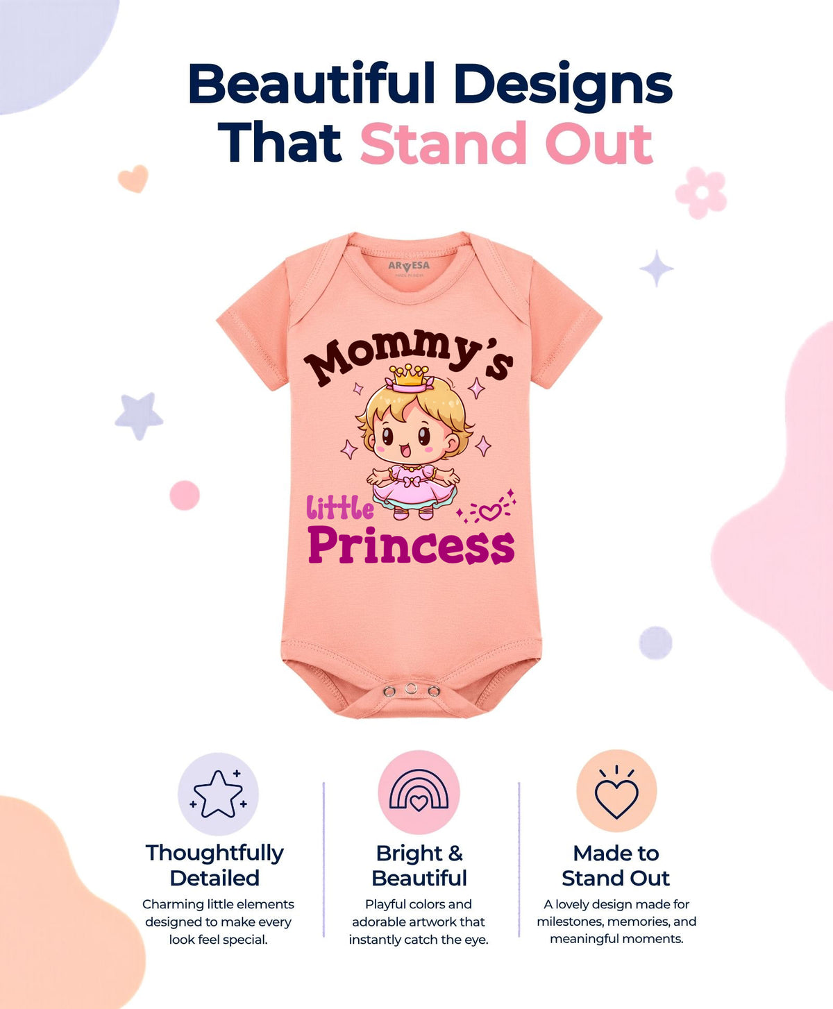 No | Mommy Little Prince - Romper