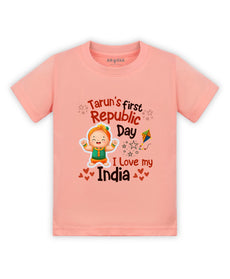 T-shirt featuring the same print