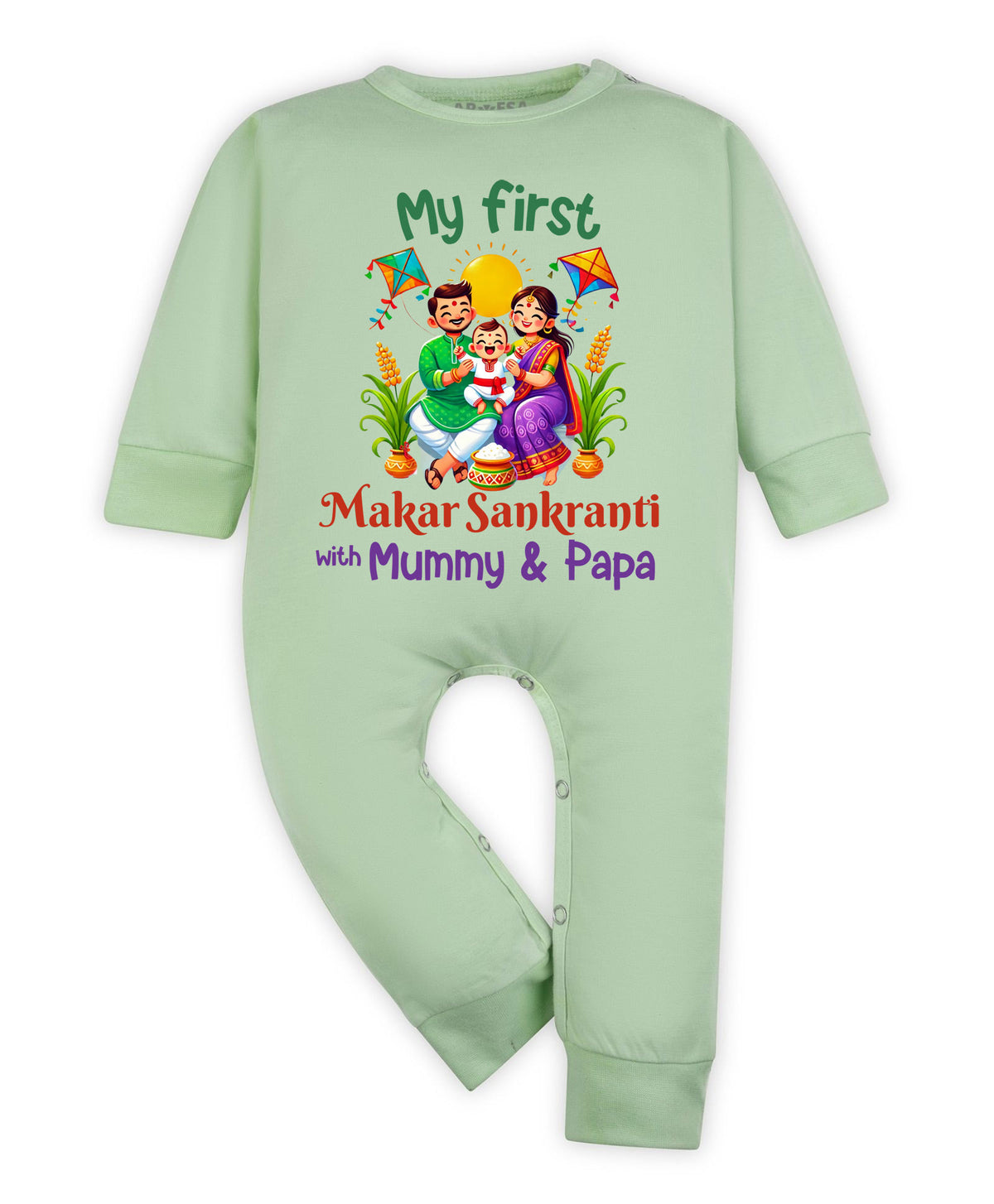 No | My First Makar sankranti - Jumpsuit