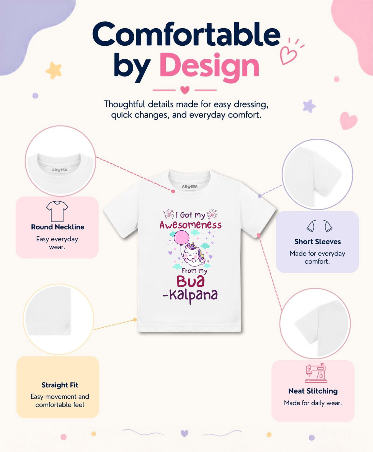 Yes | I Got Awesomeness From Bua - T-shirt