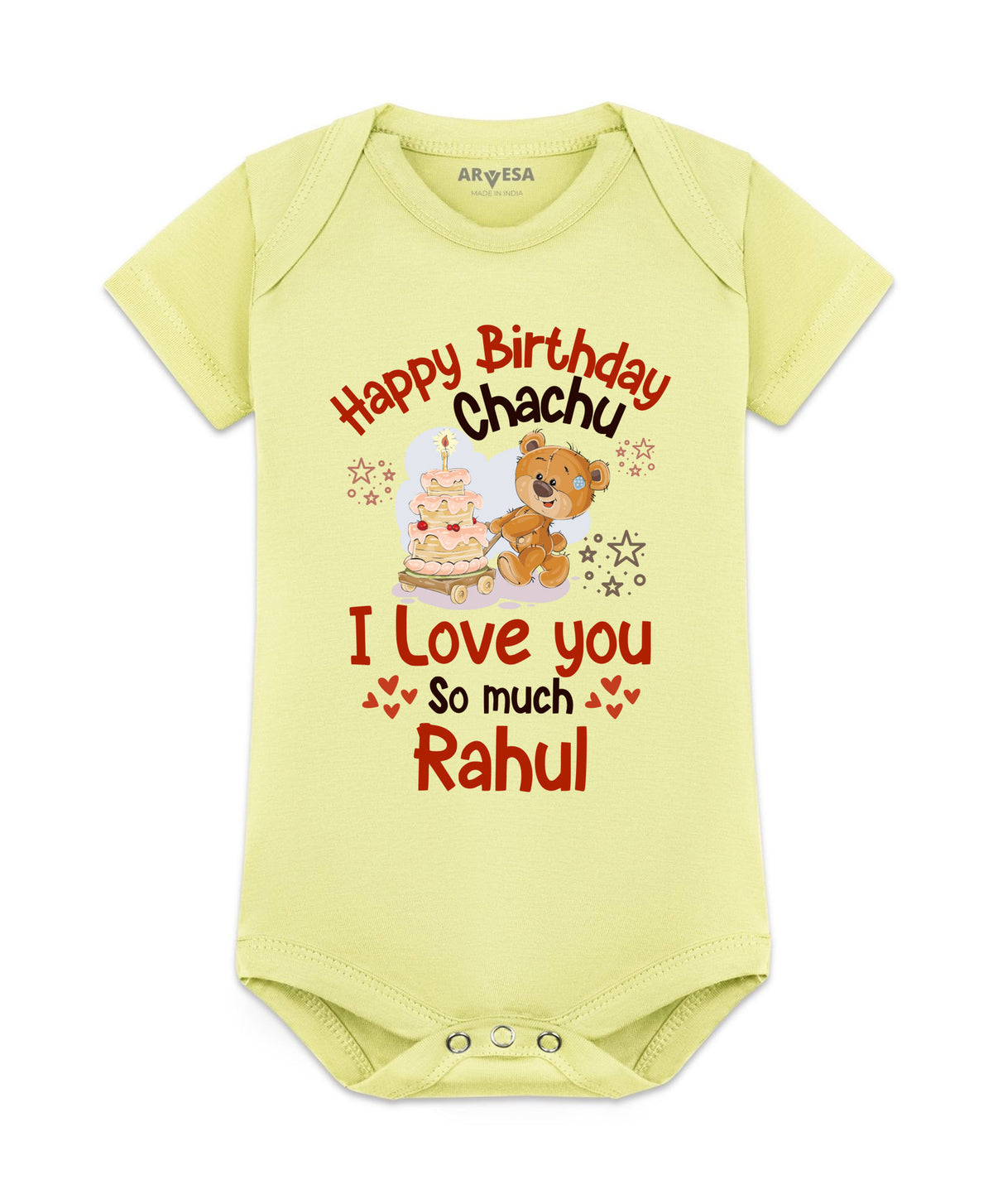 Yes | Happy Birthday Chachu Family Birthday - Romper