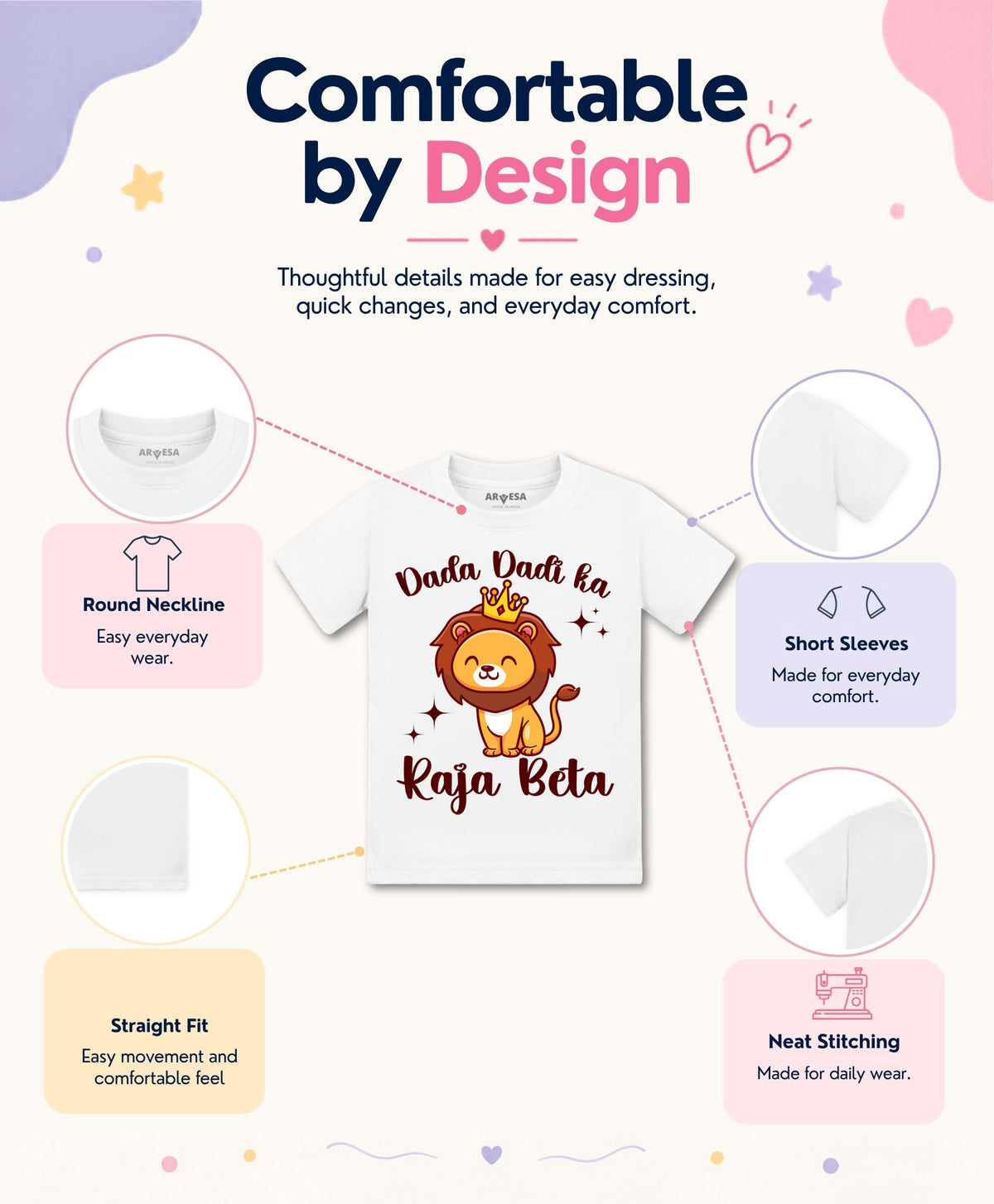 No | Dada Dadi Ka Raja Beta - T-shirt
