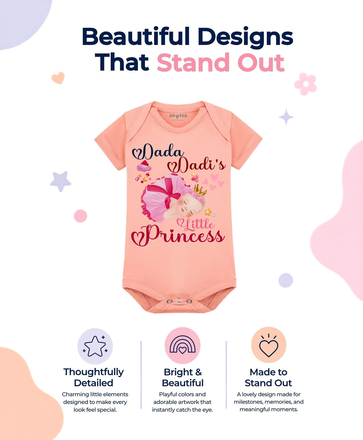 No | Dada Dadi Little Princess - Romper