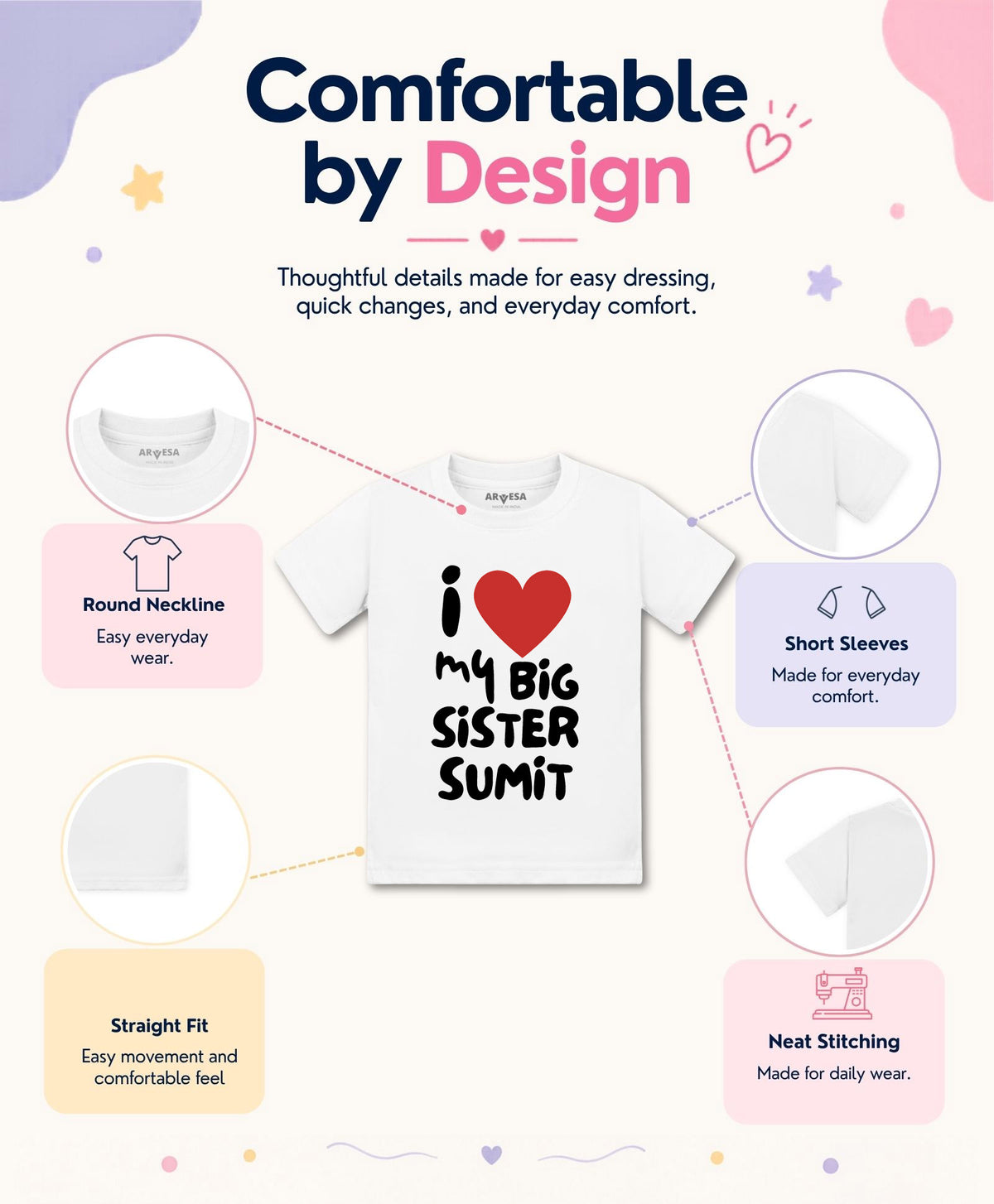 Yes | I love My Big Sister - T-shirt