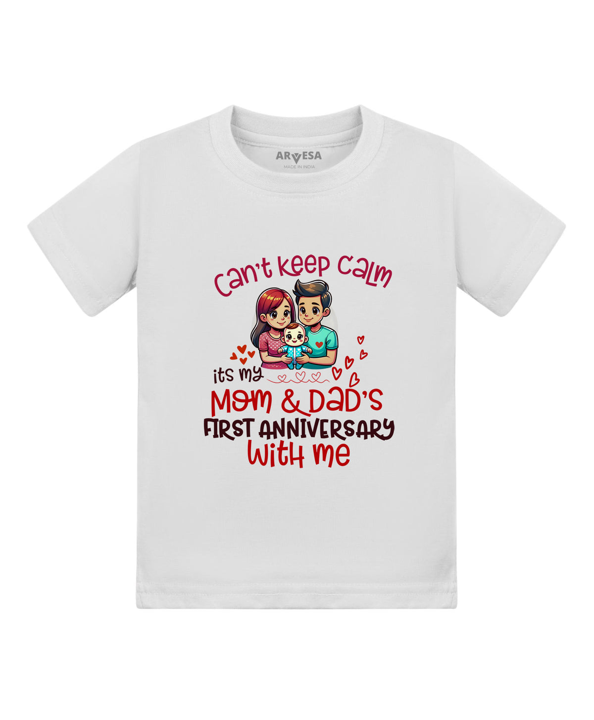 No | First Anniversary With Mom And Dad Mom Dad Anniversary - T-shirt