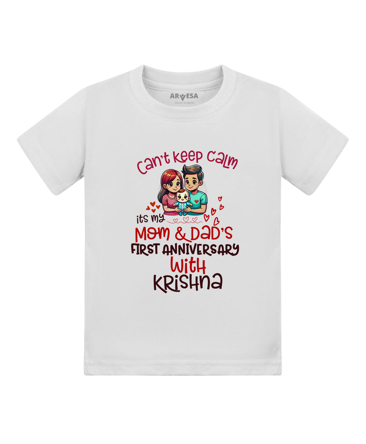 Yes | First Anniversary With Mom And Dad Mom Dad Anniversary - T-shirt