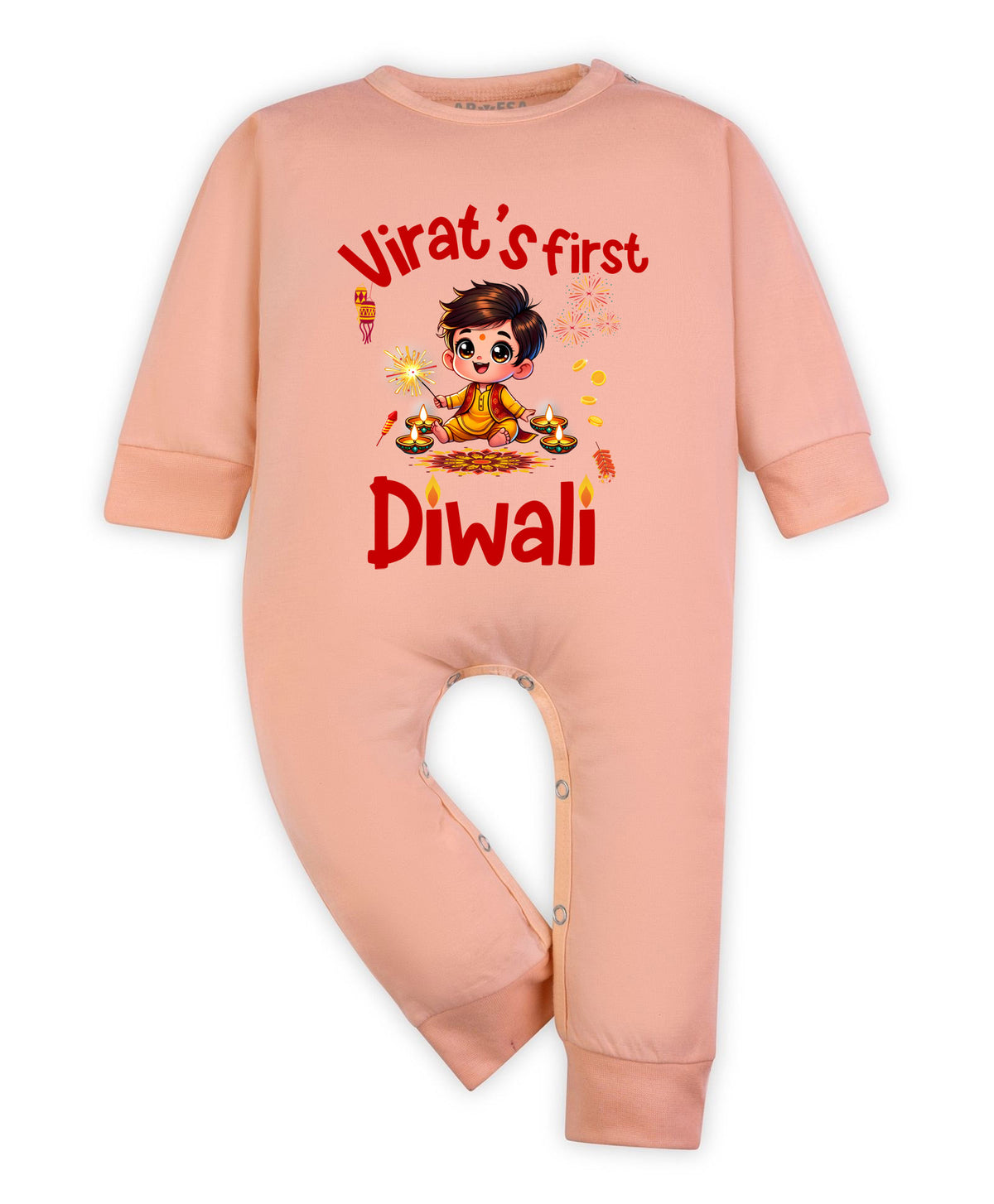 Yes | My First Diwali - Jumpsuit