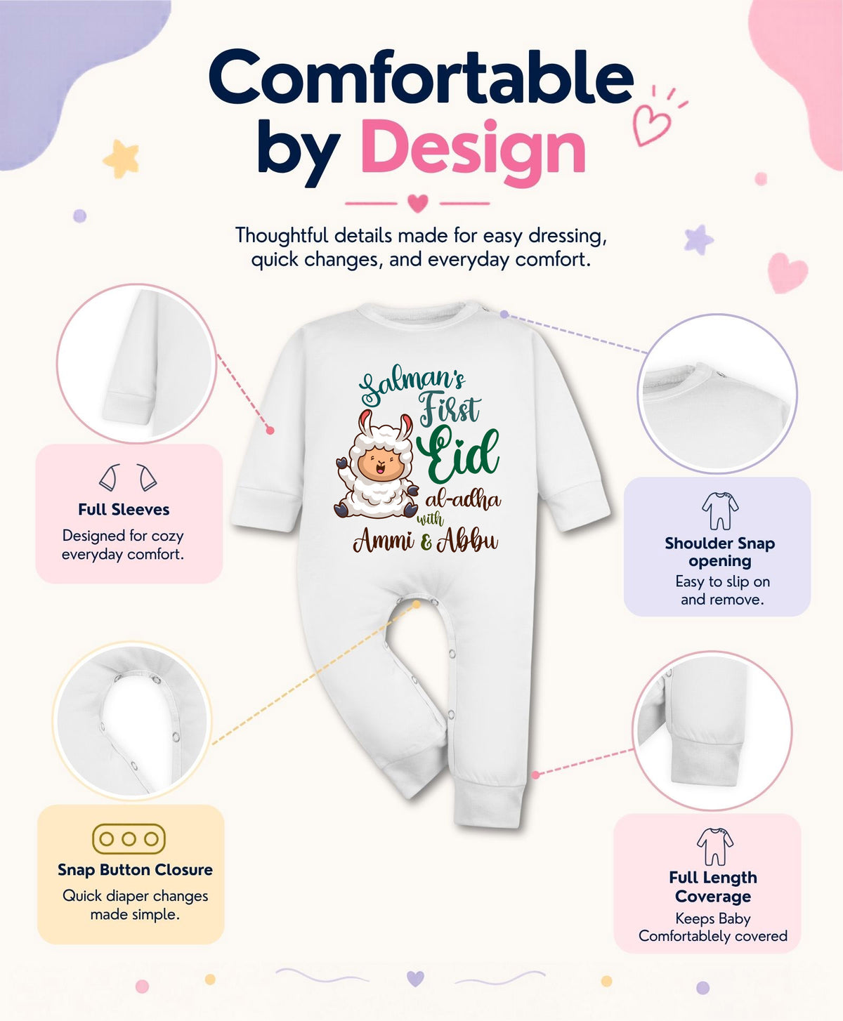 Yes | My First Bakra Eid - Jumpsuit