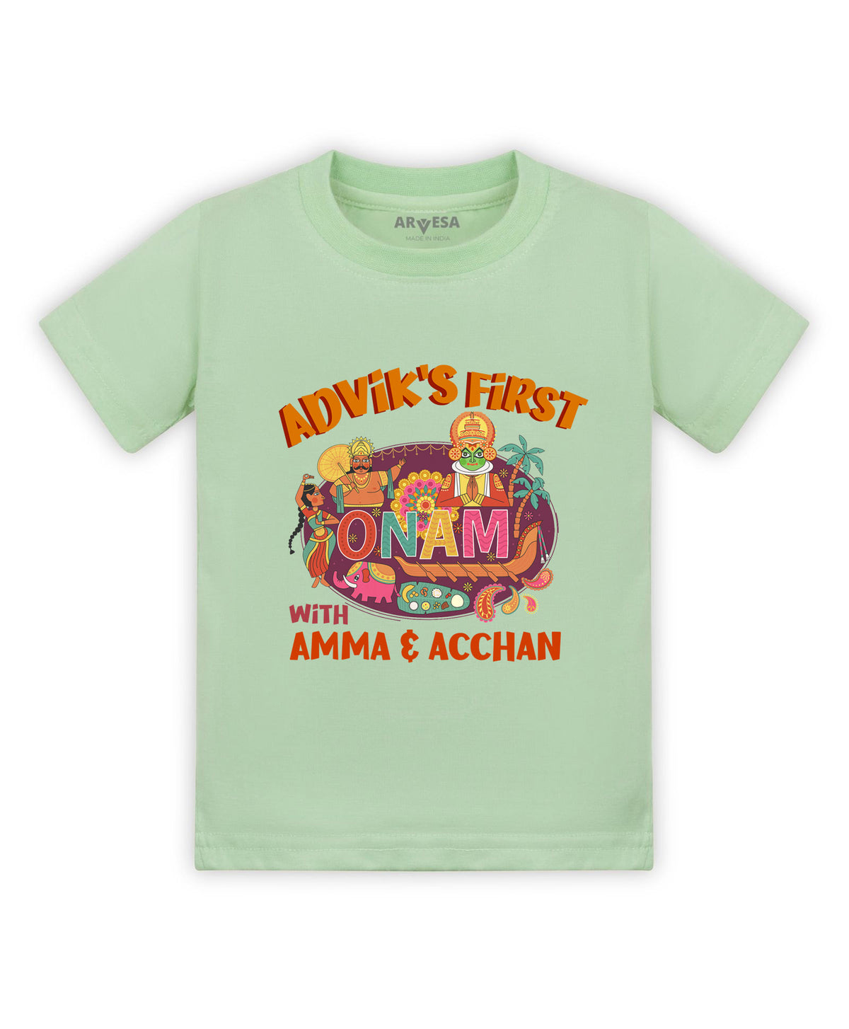 Yes | My First Onam - T-shirt