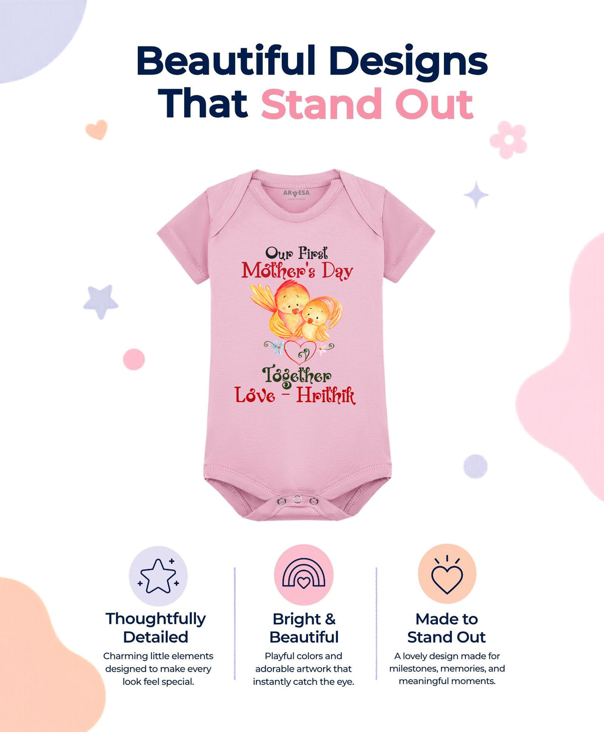 Yes | Happy Mother Days Mothers Day - Romper