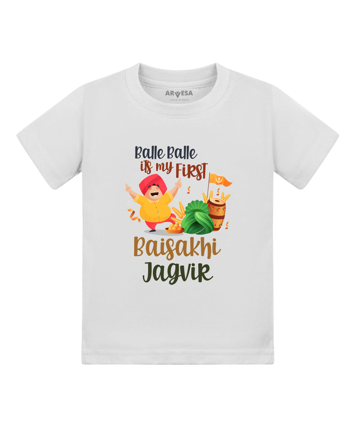 Yes | Happy Baisakhi - T-shirt
