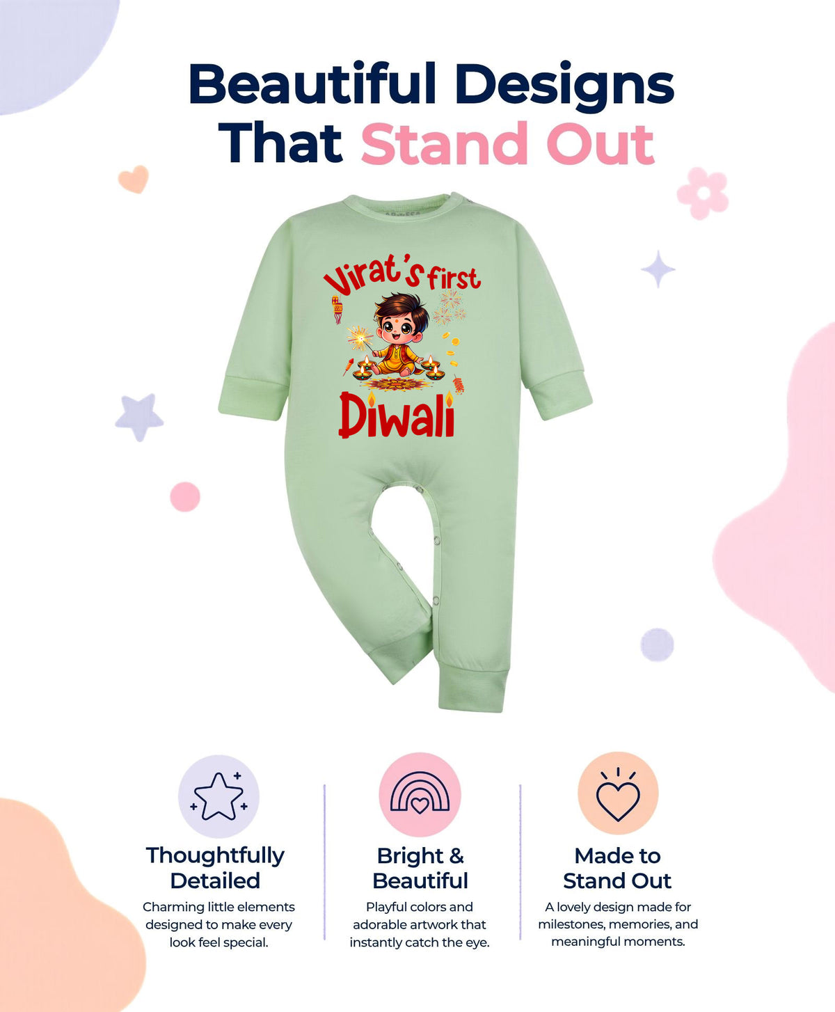 Yes | My First Diwali - Jumpsuit