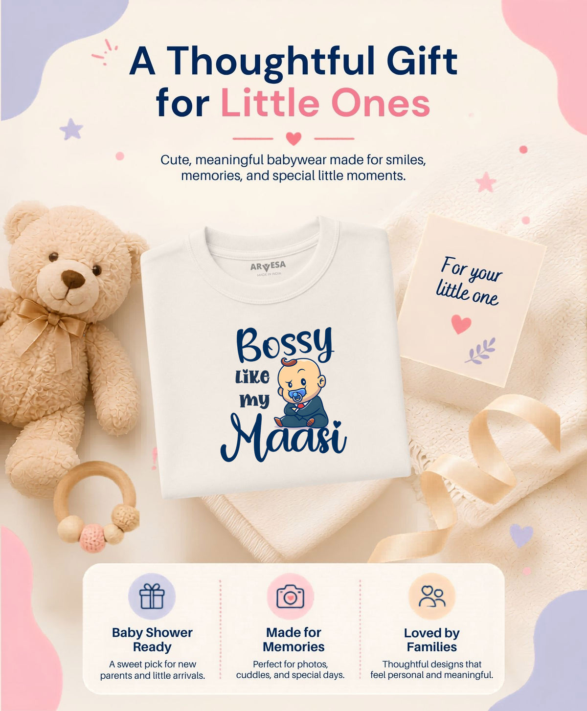 No | Bossy Like My Maasi - T-shirt
