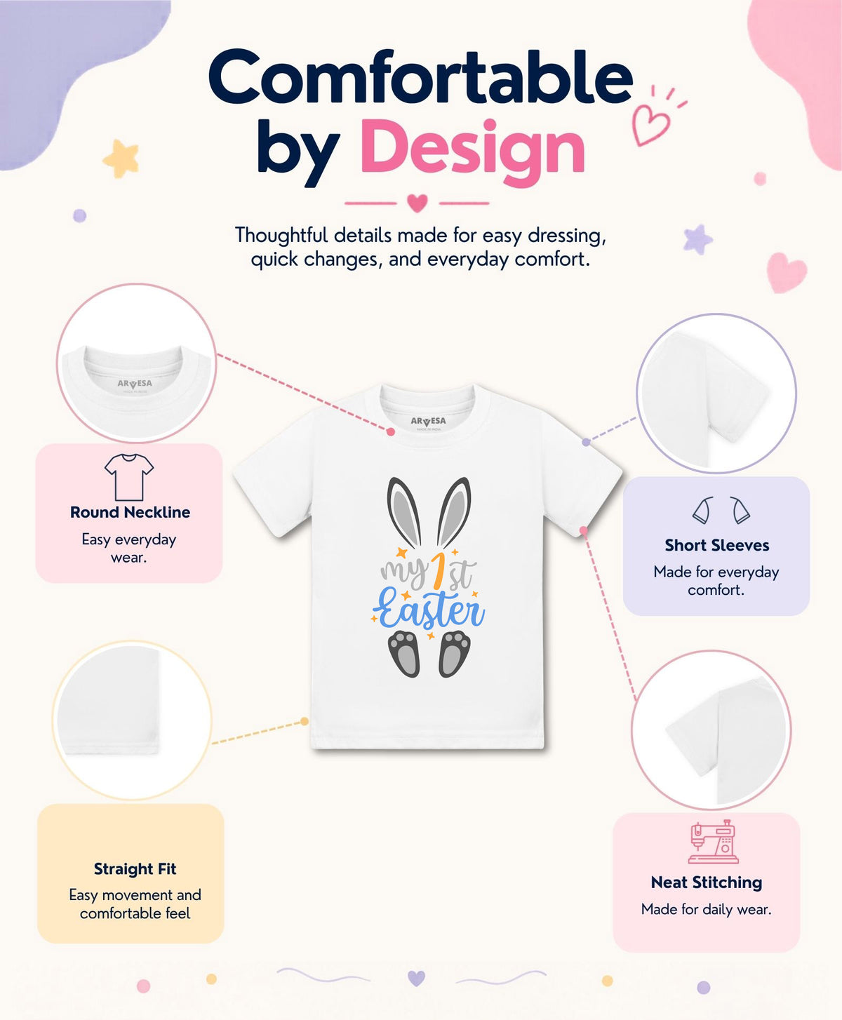 No | My First Easter - T-shirt