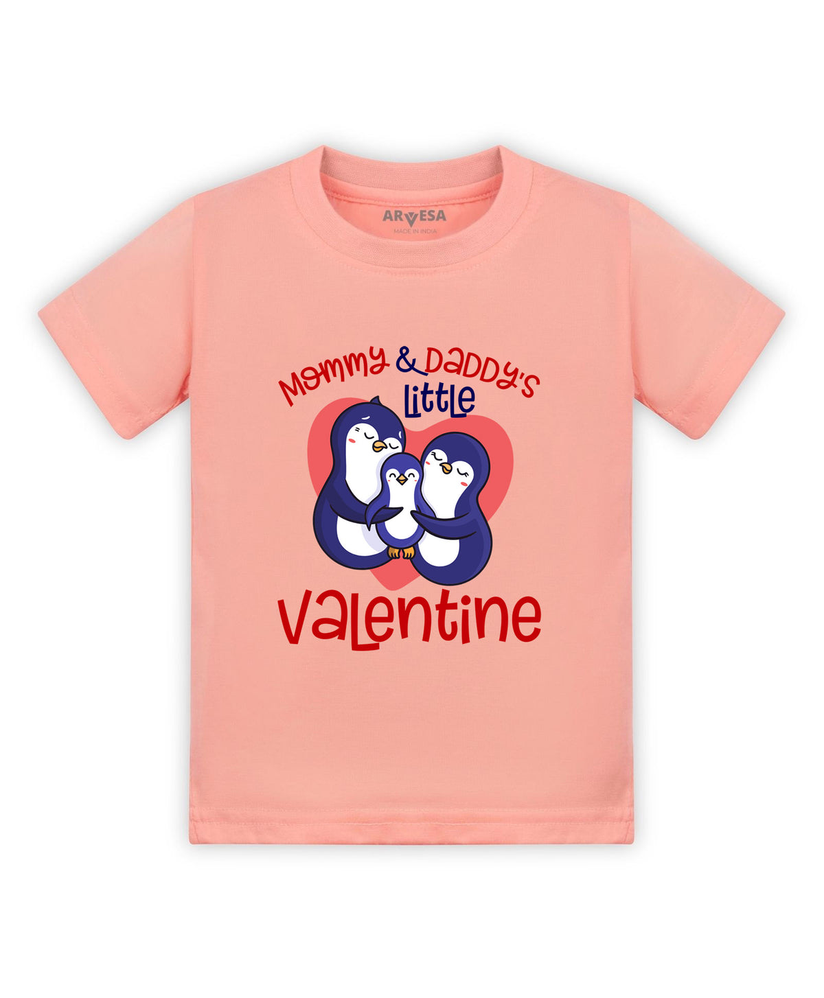 No | Mommy And Daddy Little Valentine - T-shirt