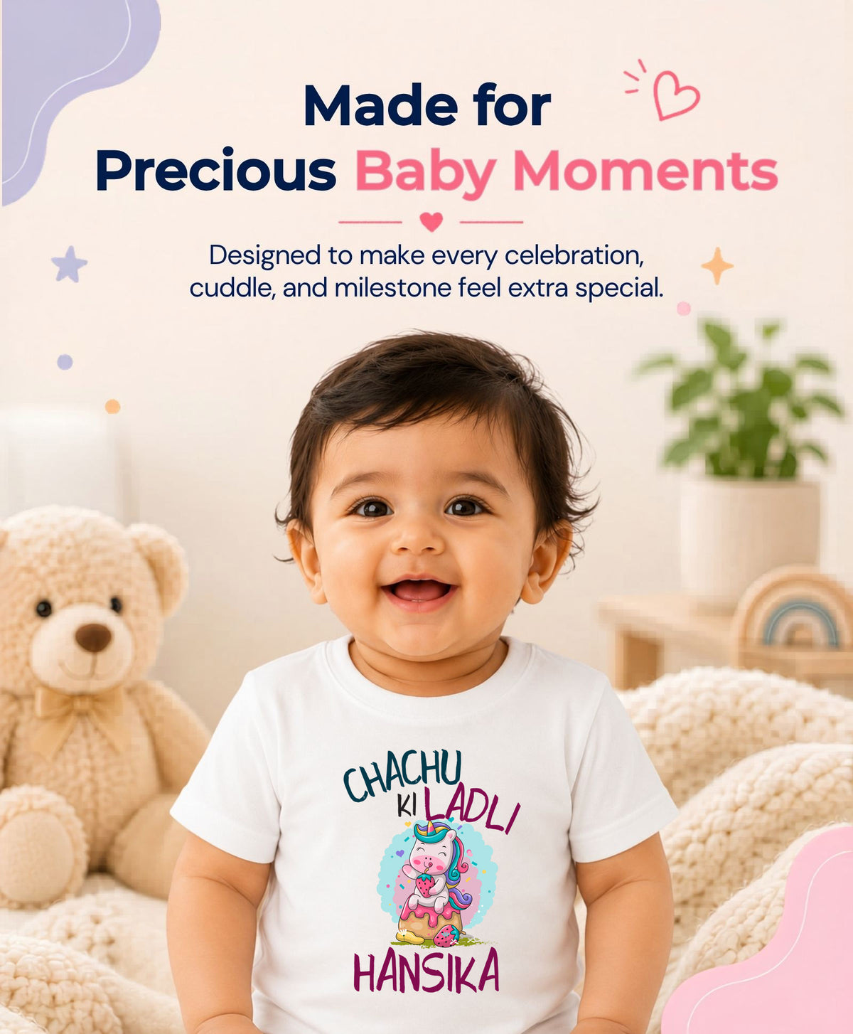 Yes | Chachu Ki Ladli - T-shirt