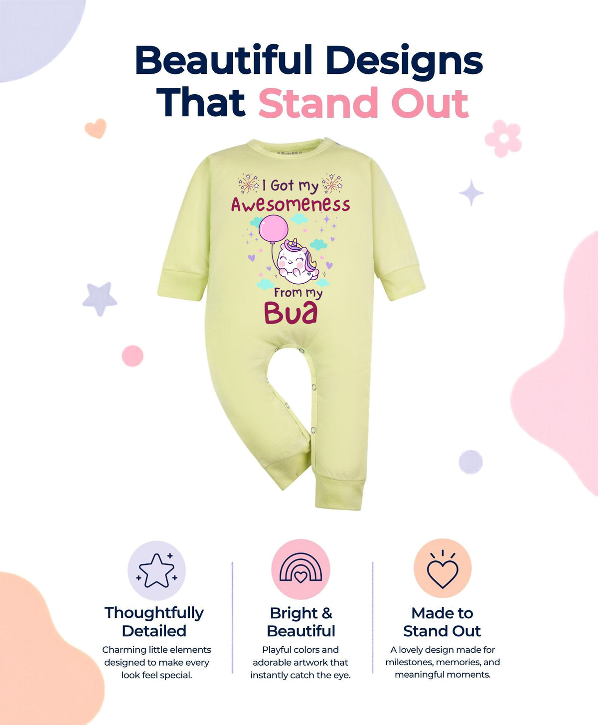 No | I Got Awesomeness From Bua - Jumpsuit