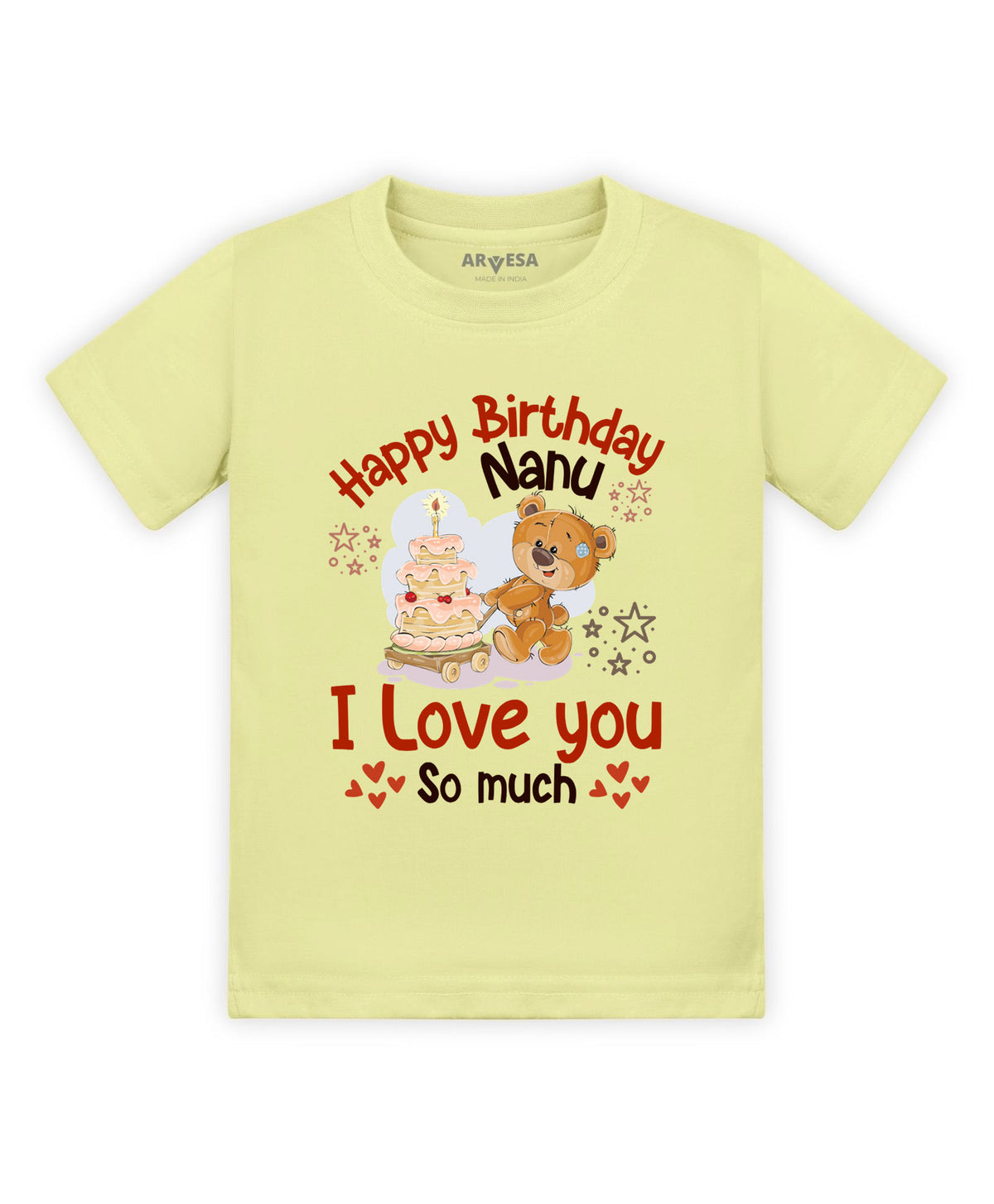 No | Happy Birthday Nanu Family Birthday - T-shirt