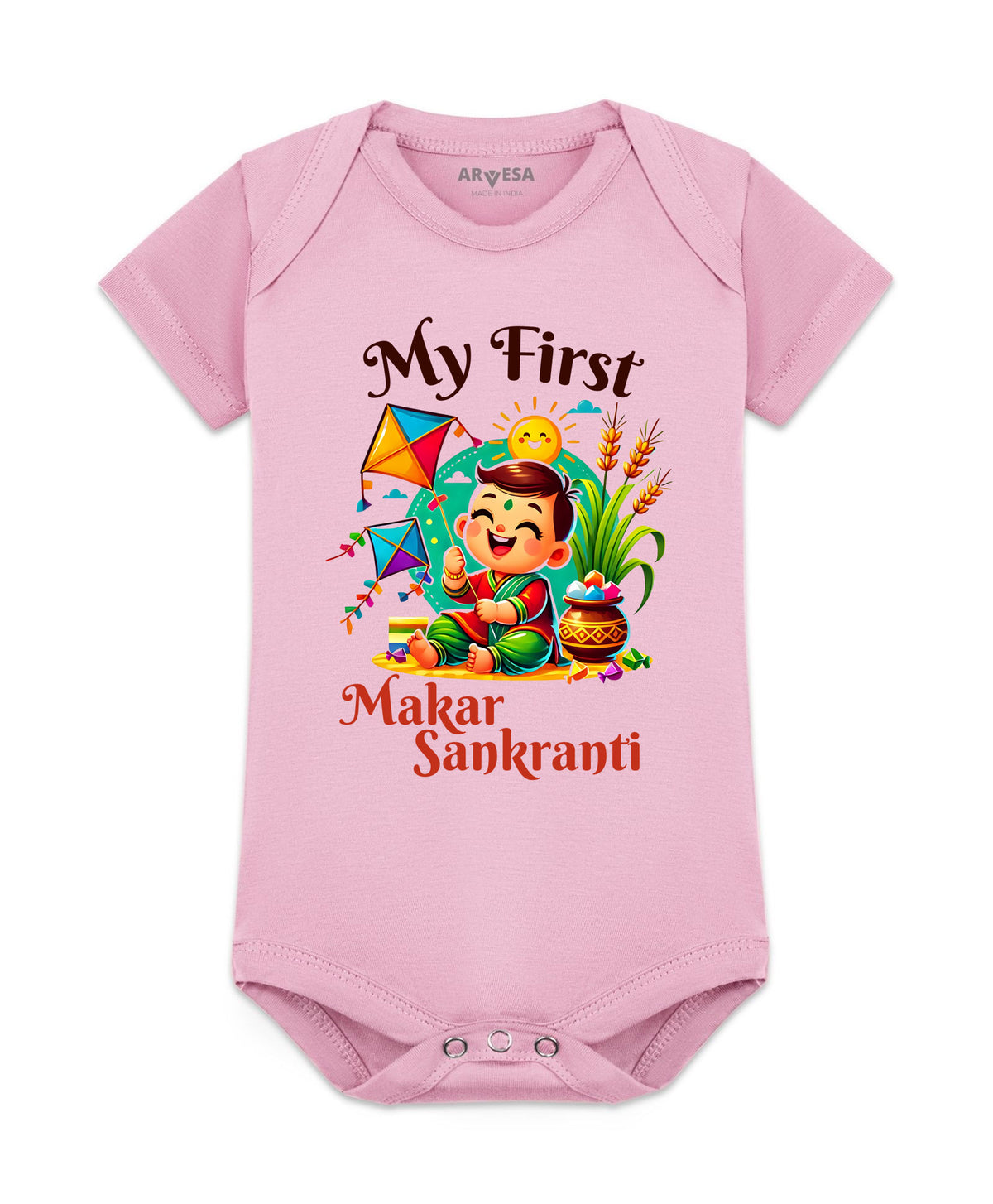 No | My First Makar sankranti - Romper