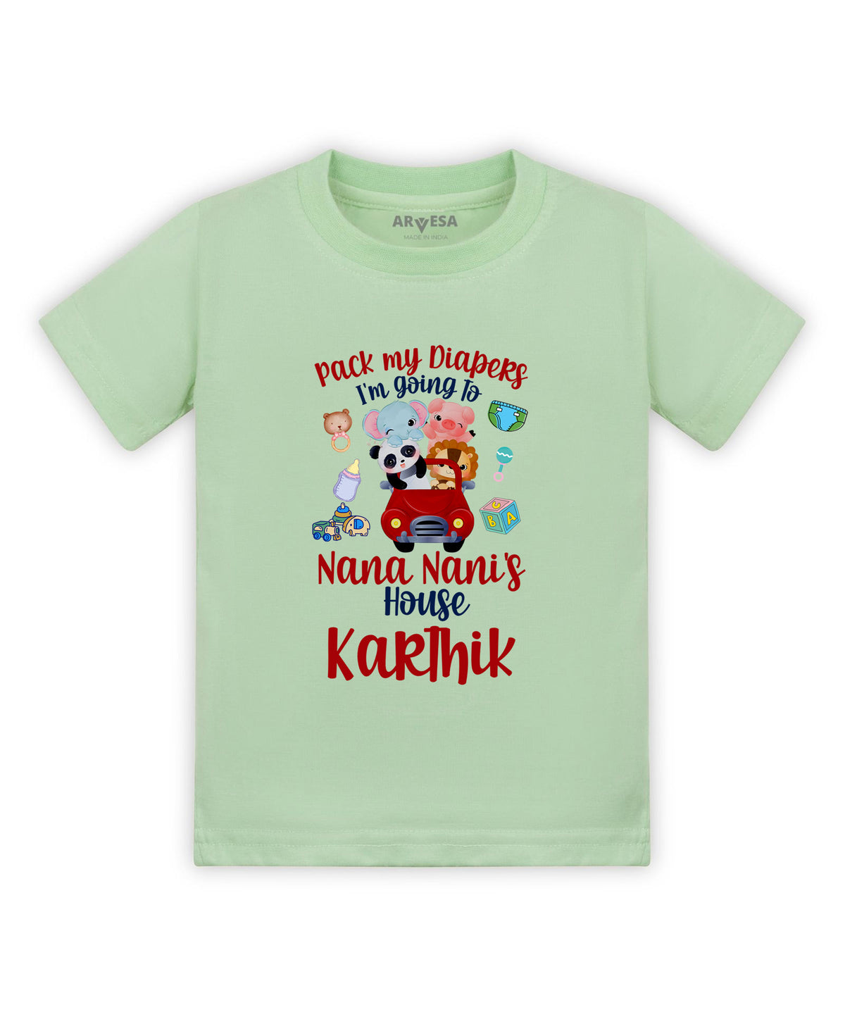 Yes | I Am Going To Nana Nani House - T-shirt