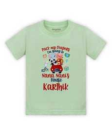 T-shirt featuring the same print
