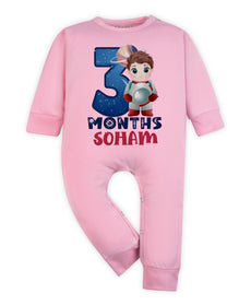 Jumpsuit featuring the same print