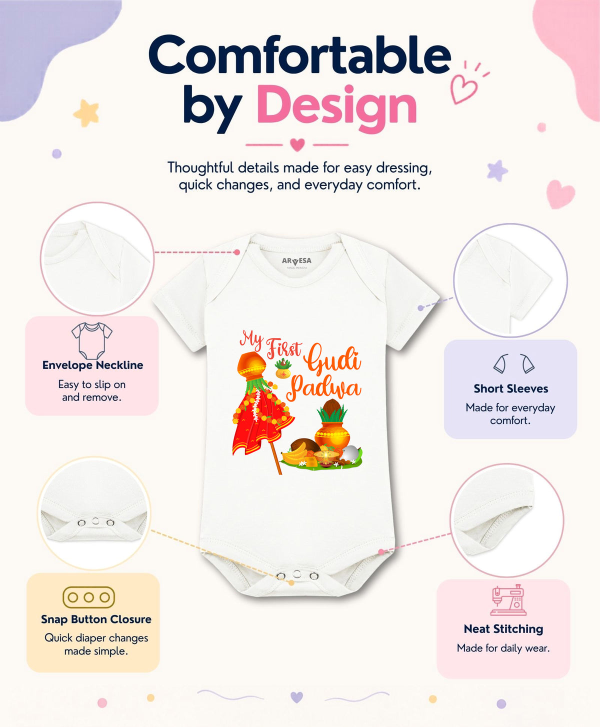 No | My First Gudi Padwa - Romper