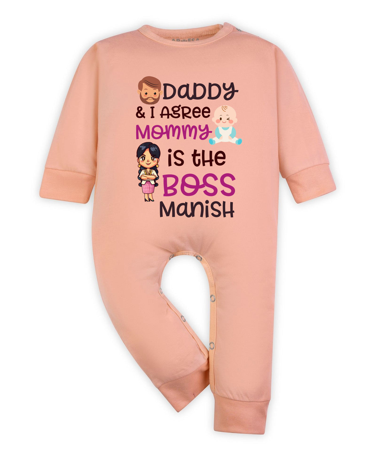 Yes | Daddy & I Agree Mommy Is Boss - Jumpsuit