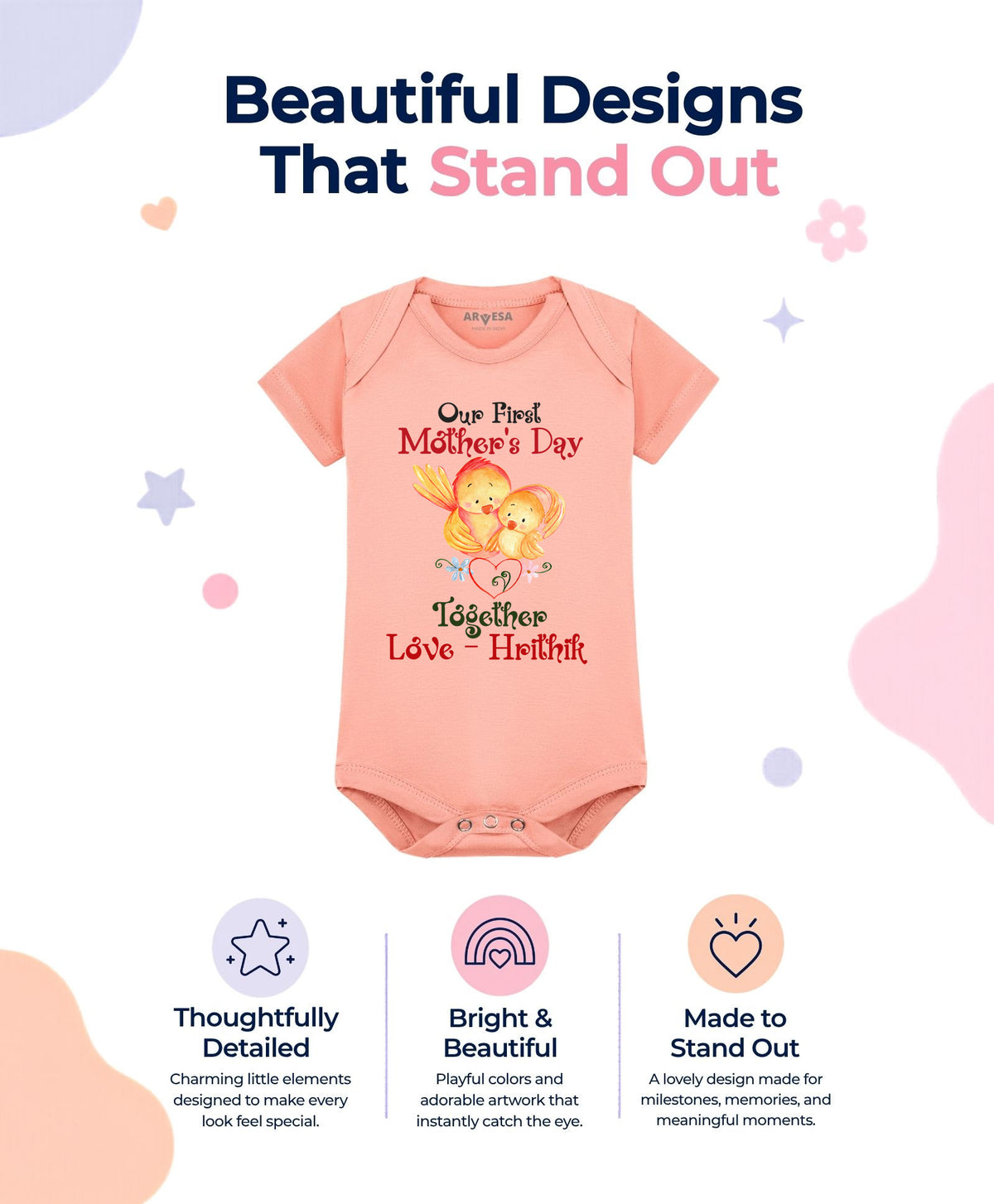 Yes | Happy Mother Days Mothers Day - Romper