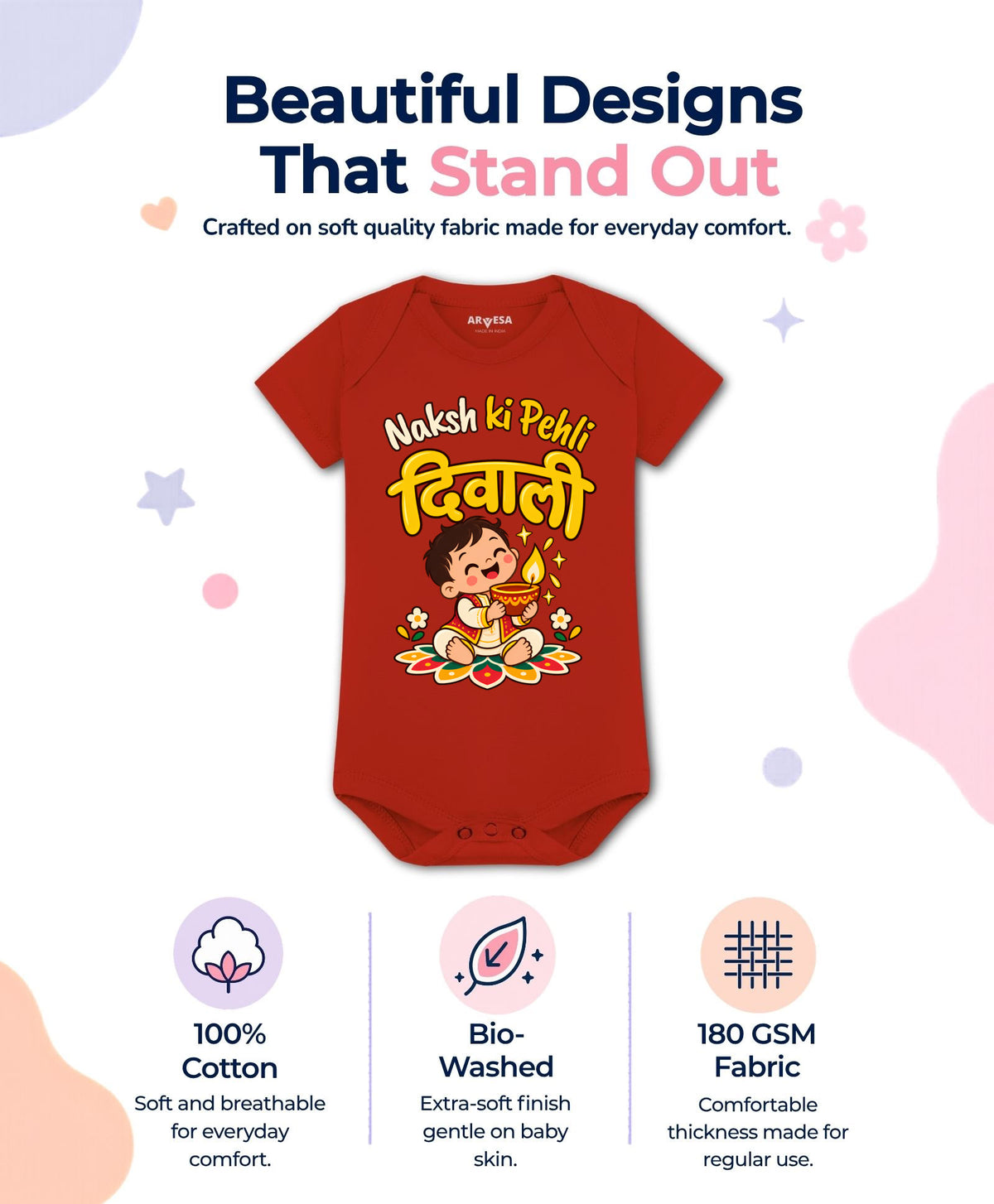 Yes | Meri Pehli Diwali - Romper