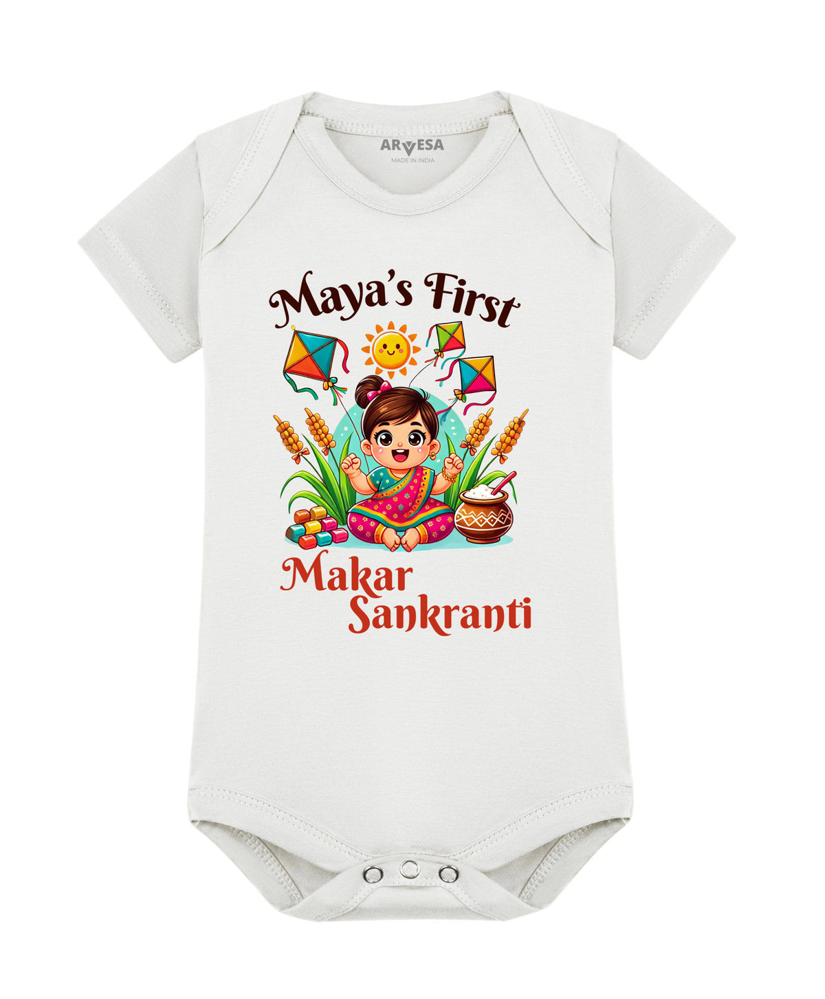 Yes | My First Makar sankranti - Romper