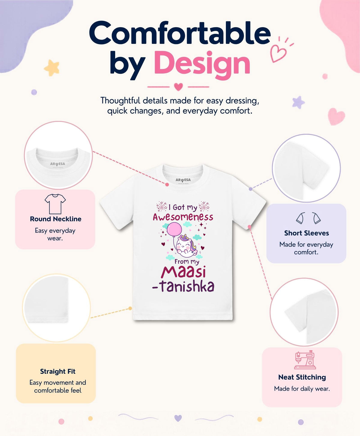 Yes | I Got Awesomeness From Maasi - T-shirt