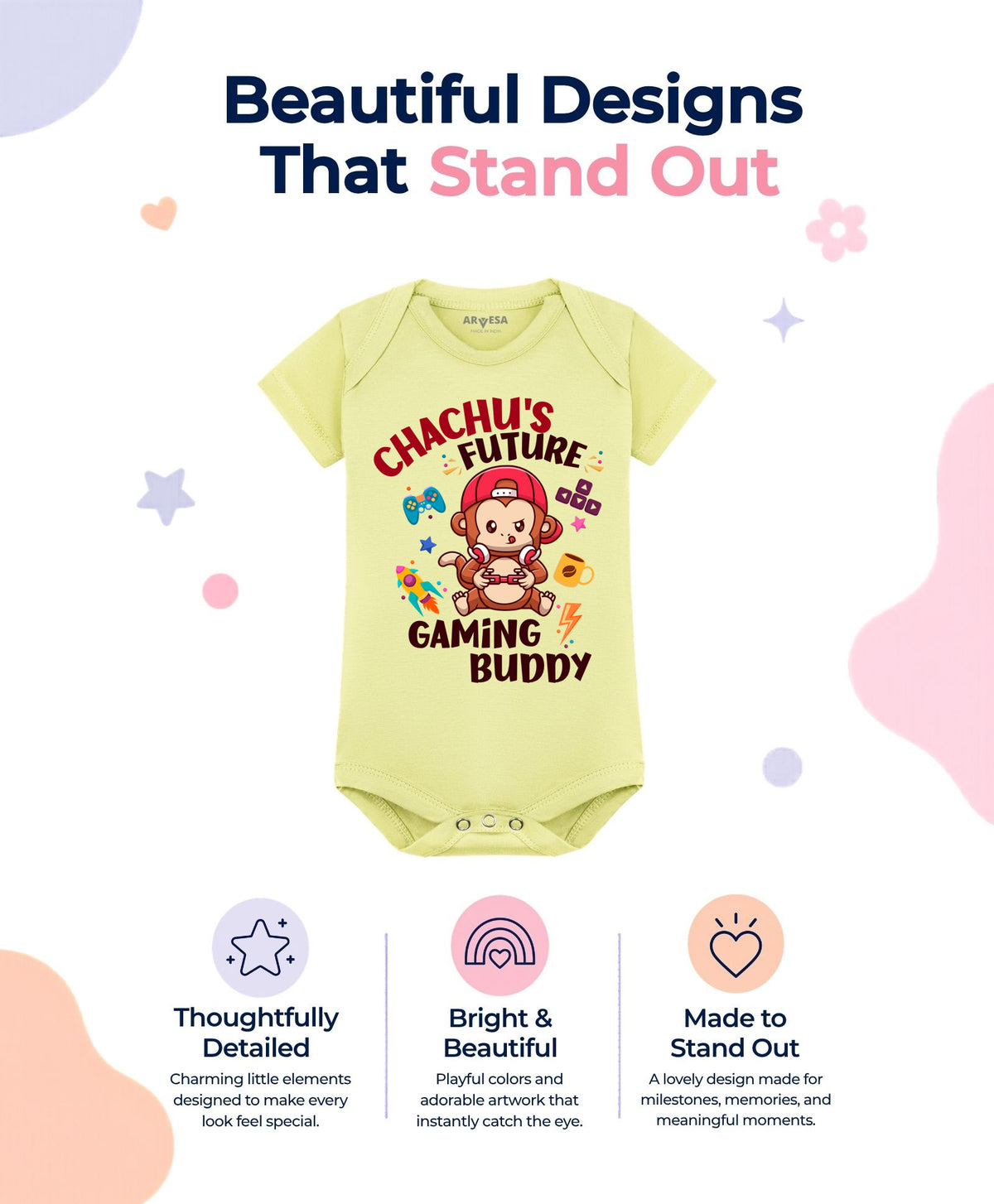 No | Chachu Future Gaming Buddy - Romper