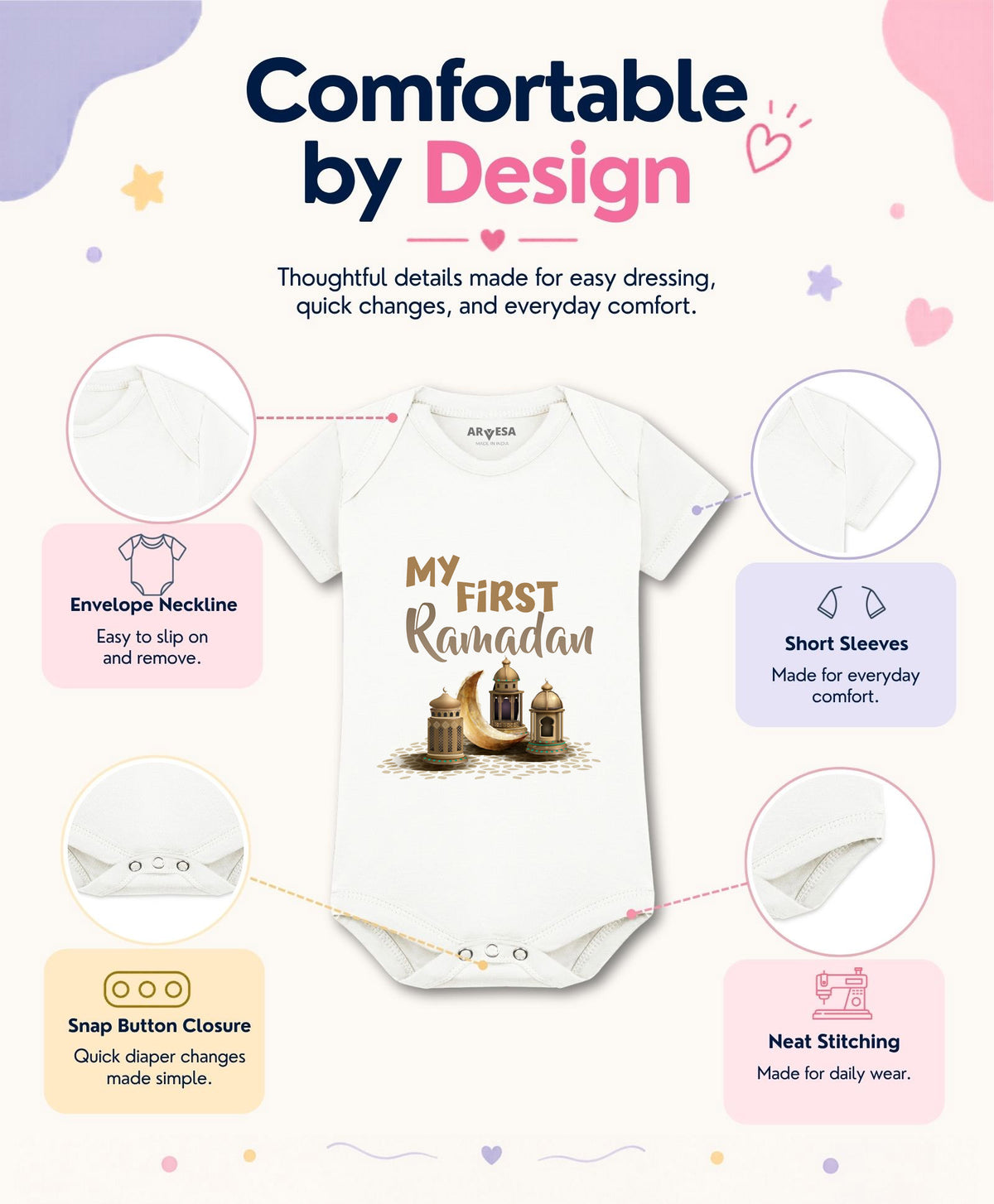 No | My First Ramadan - Romper