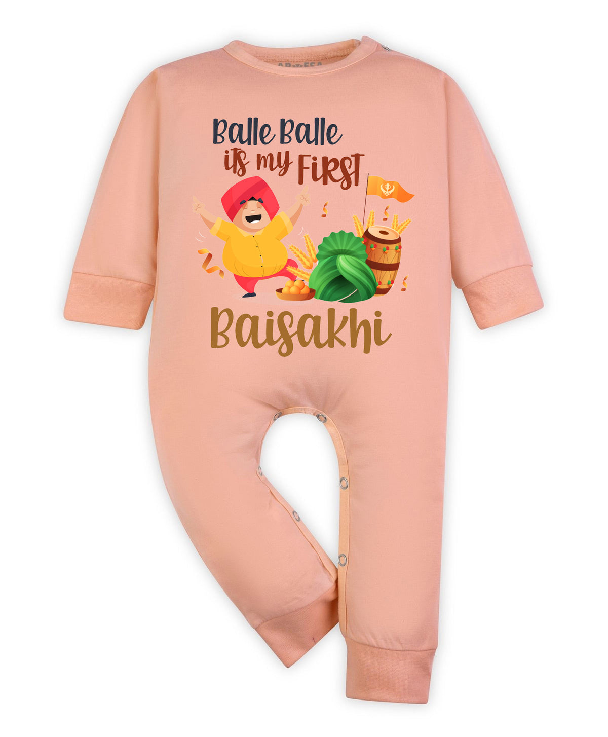 No | Happy Baisakhi - Jumpsuit