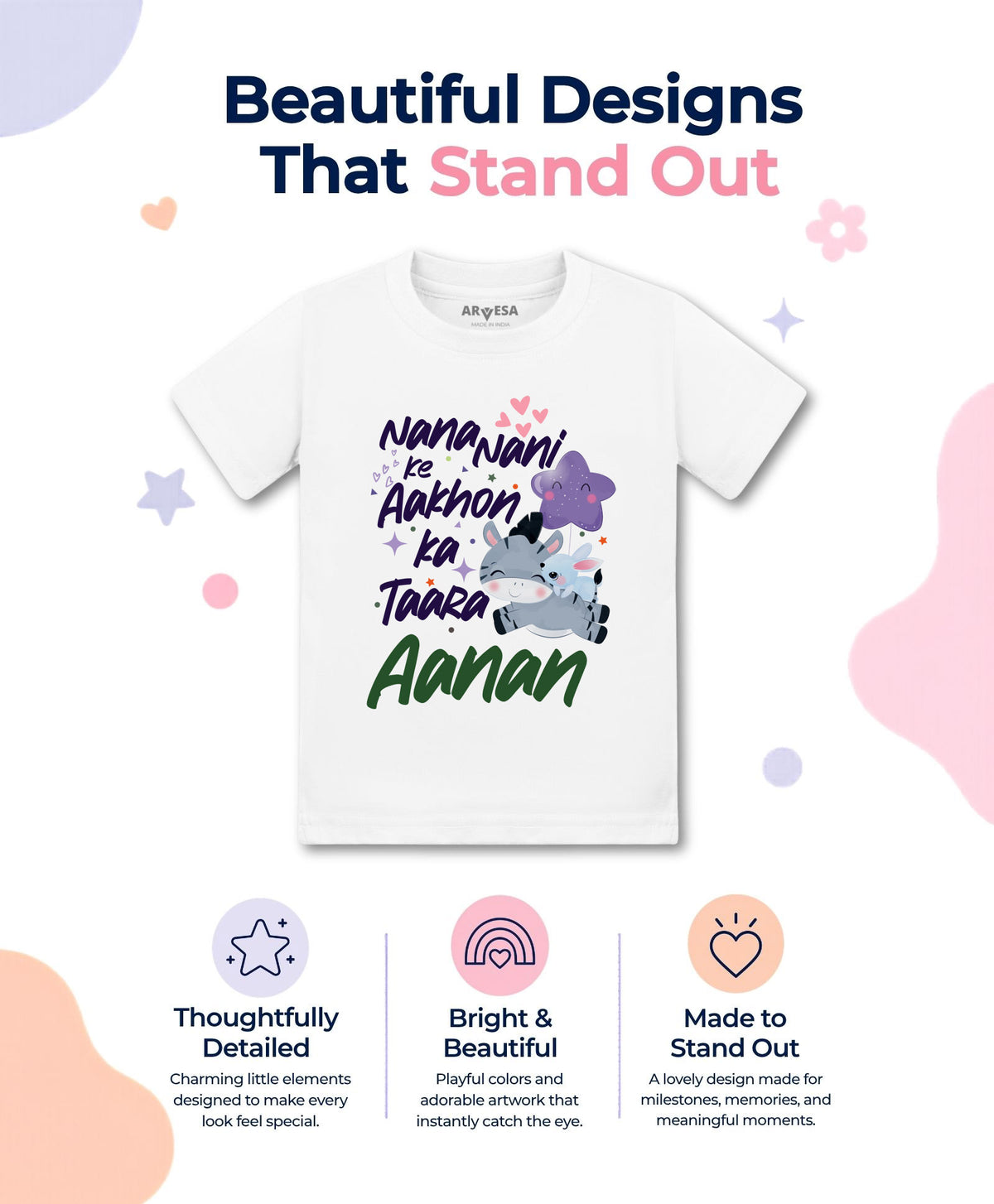 Yes | Nana Nani Ke Aankhon Ka Tara - T-shirt